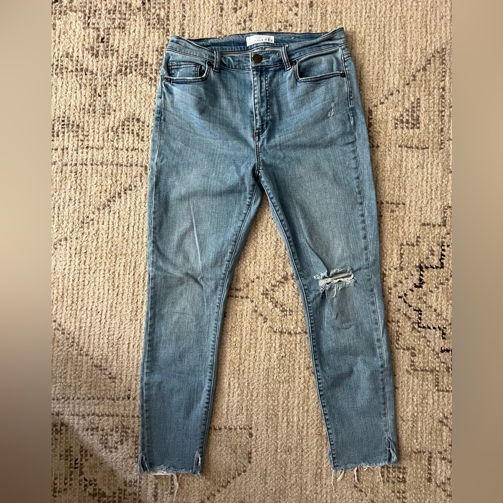 Modern high waist skinny ankle Loft